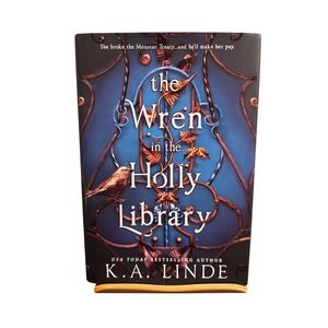 The Wren in the Holly Library K.A. Linde 1st Edition Deluxe Sprayed Edges